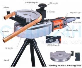 Máy uốn cong ống kim loại DB32